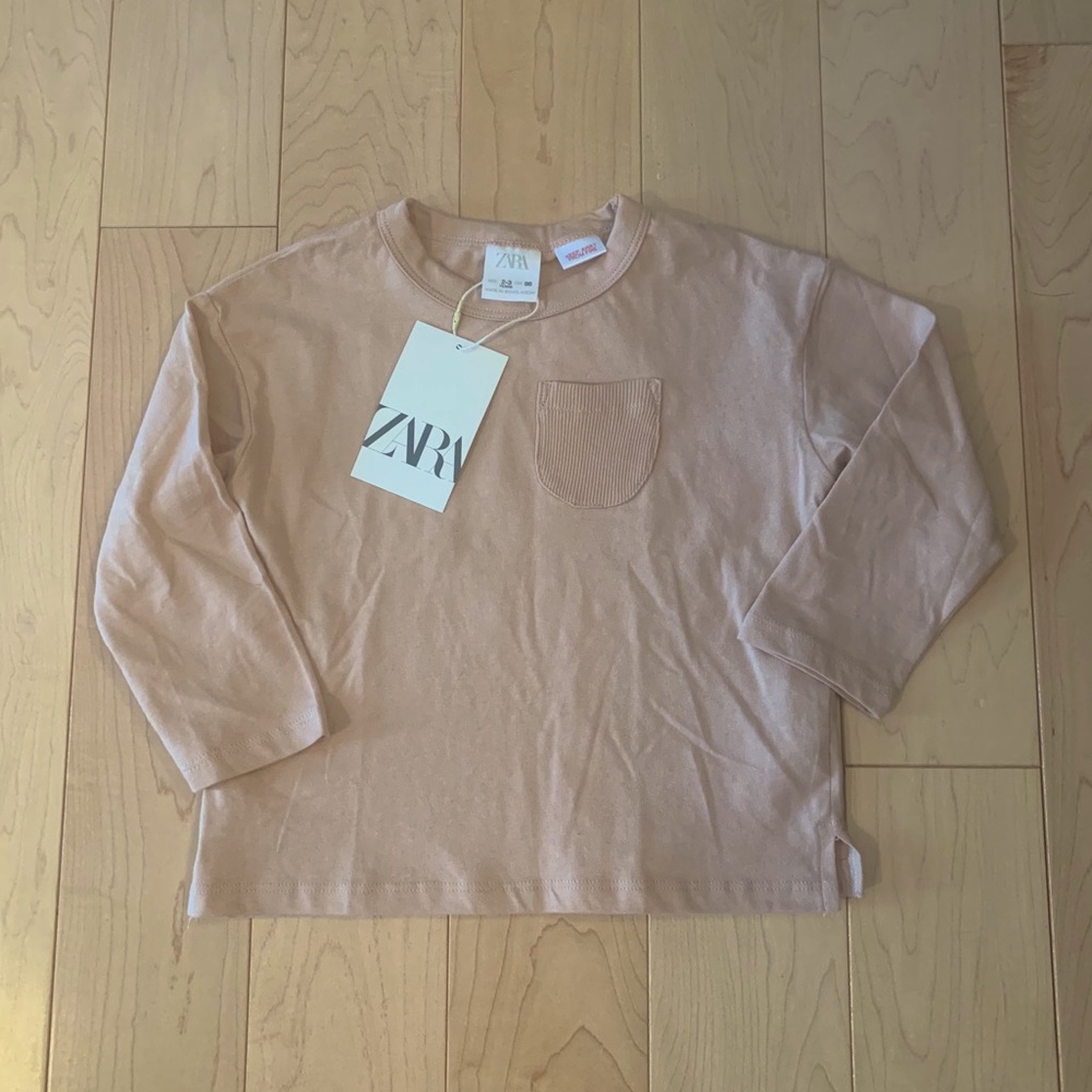 Zara Pocket Tee - long sleeved